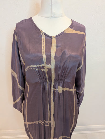 Costa 8 Mani Purple Dahlia Dress L NWT RRP £106