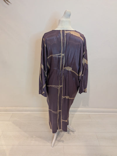 Costa 8 Mani Purple Dahlia Dress L NWT RRP £106