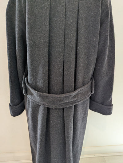 Premium Collection Charcoal Wool & Cashmere coat 16