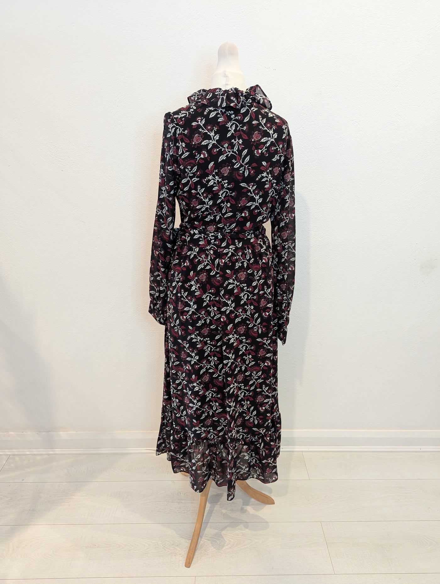 Micheal Kors Floral Wrap Dress S