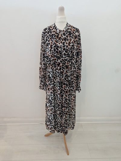 Calvin Klein Leopard Dress 8