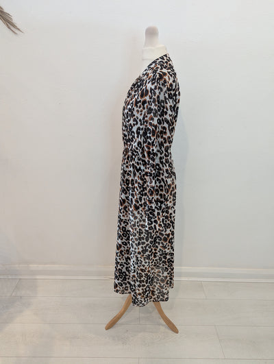 Calvin Klein Leopard Dress 8
