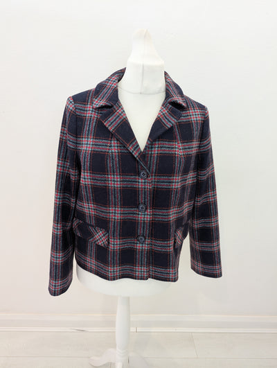 Dickins & Jones Wool Check Jacket 16