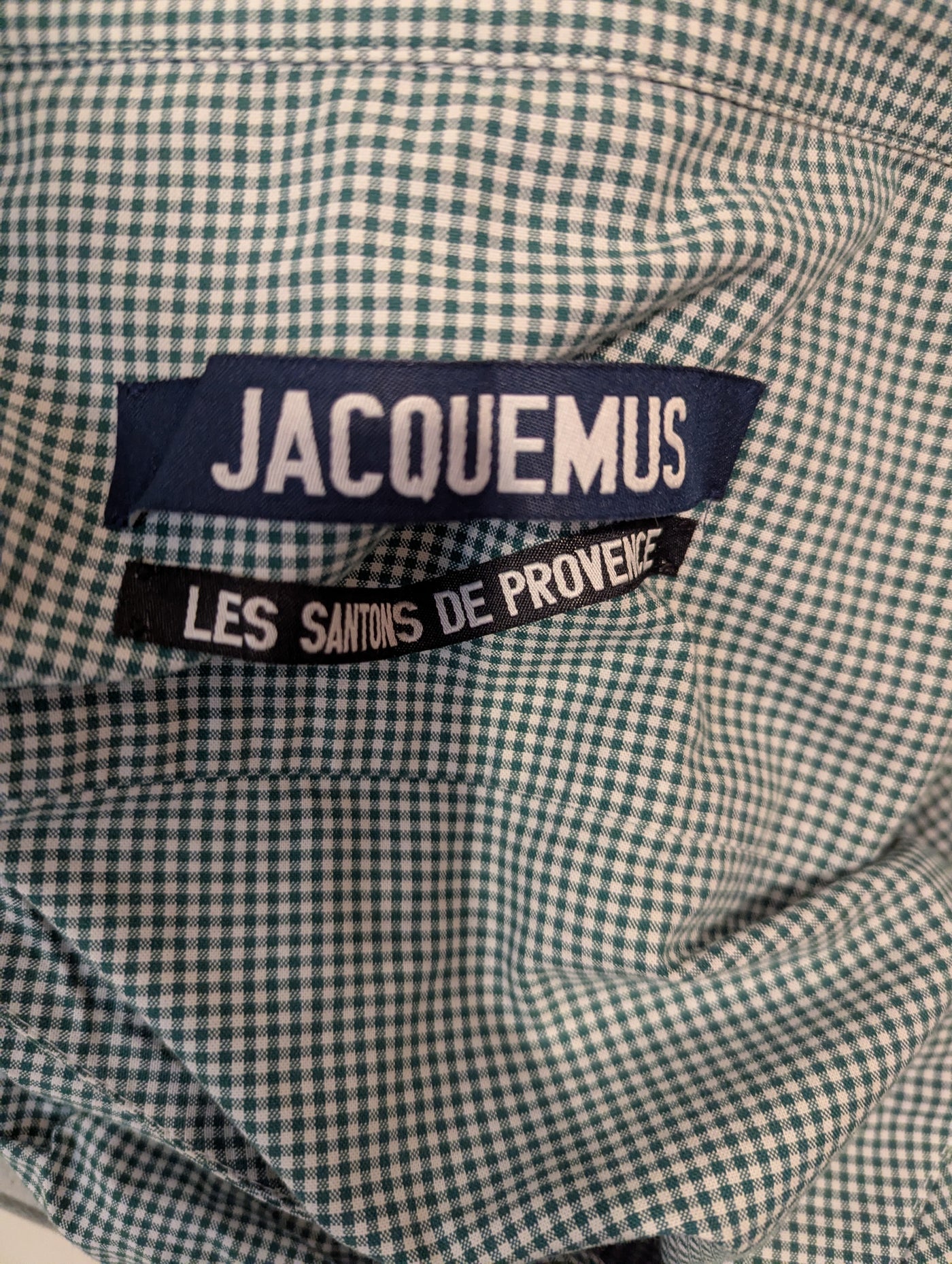 Jacquemus Green Check Shirt 10
