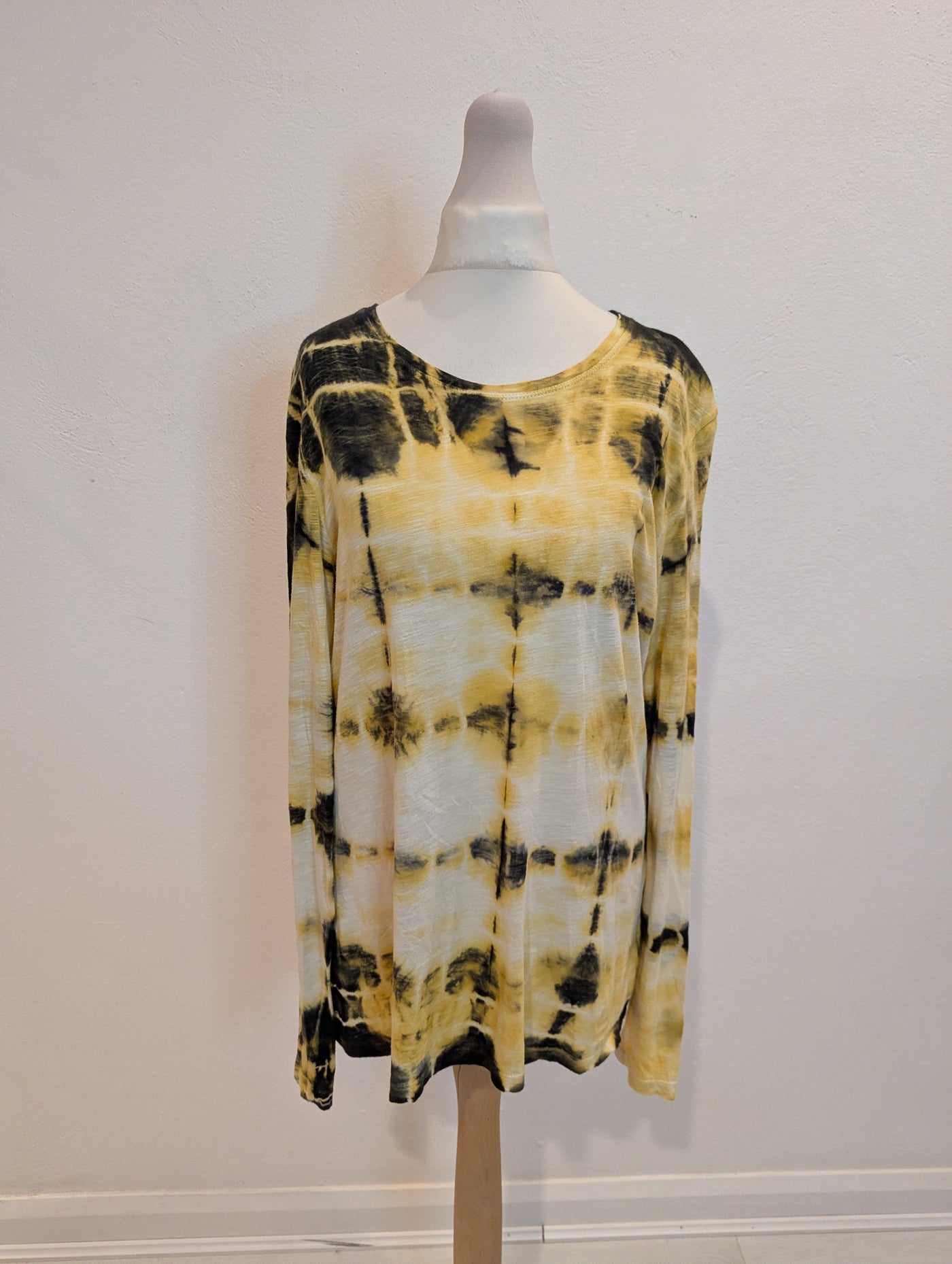 Proenza Schouler Yellow Tie Dye Top M