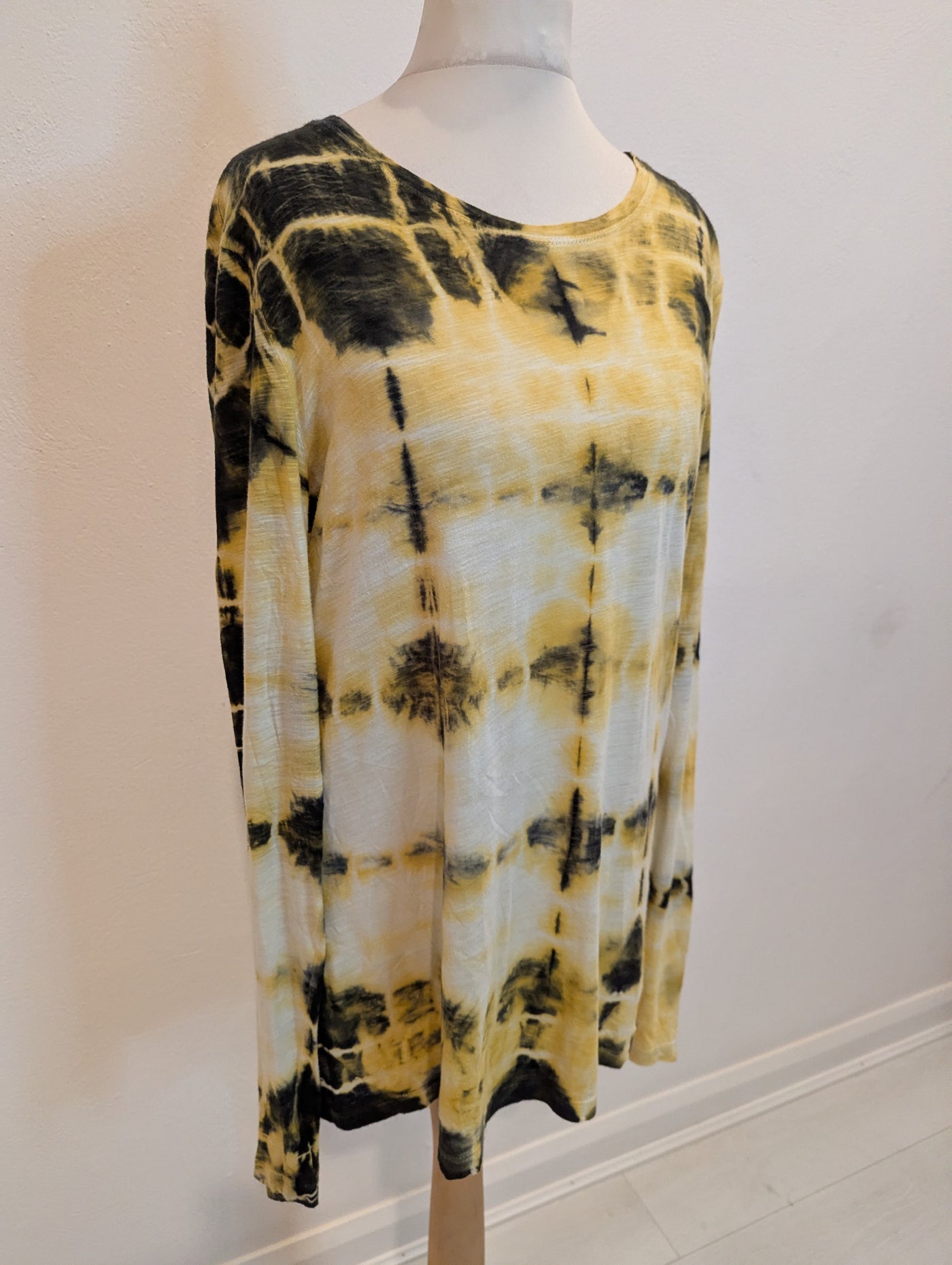Proenza Schouler Yellow Tie Dye Top M