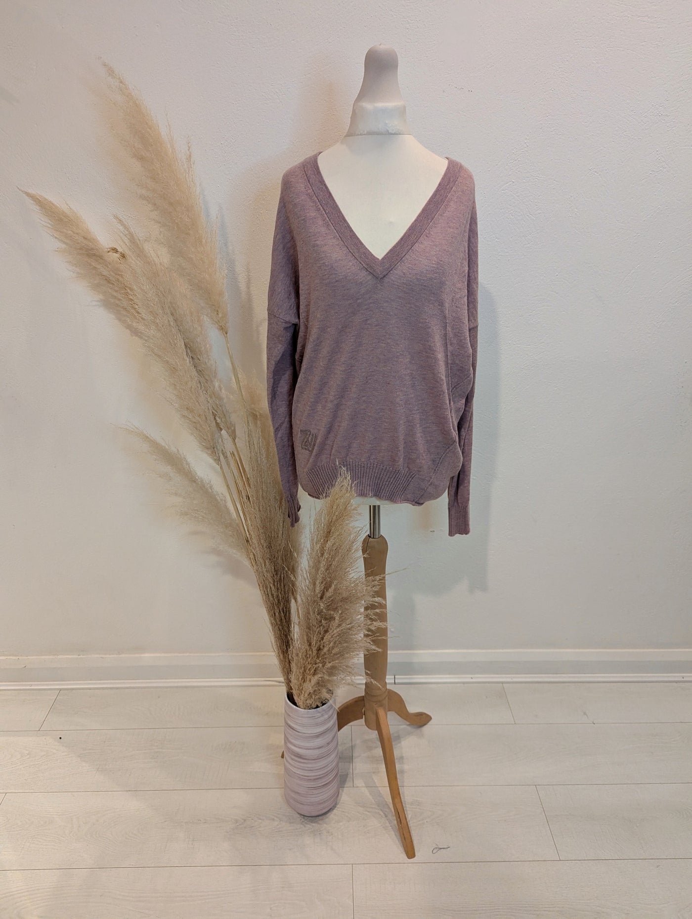 Zadig & Voltaire Lilac Cashmere Sweater S