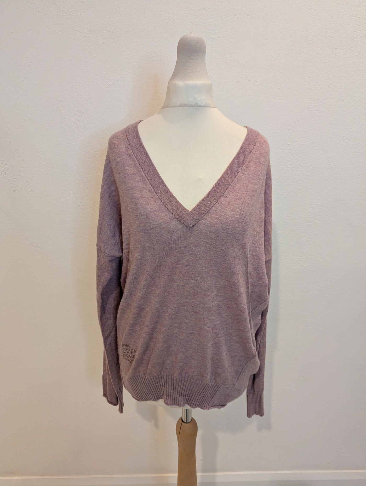 Zadig & Voltaire Lilac Cashmere Sweater S