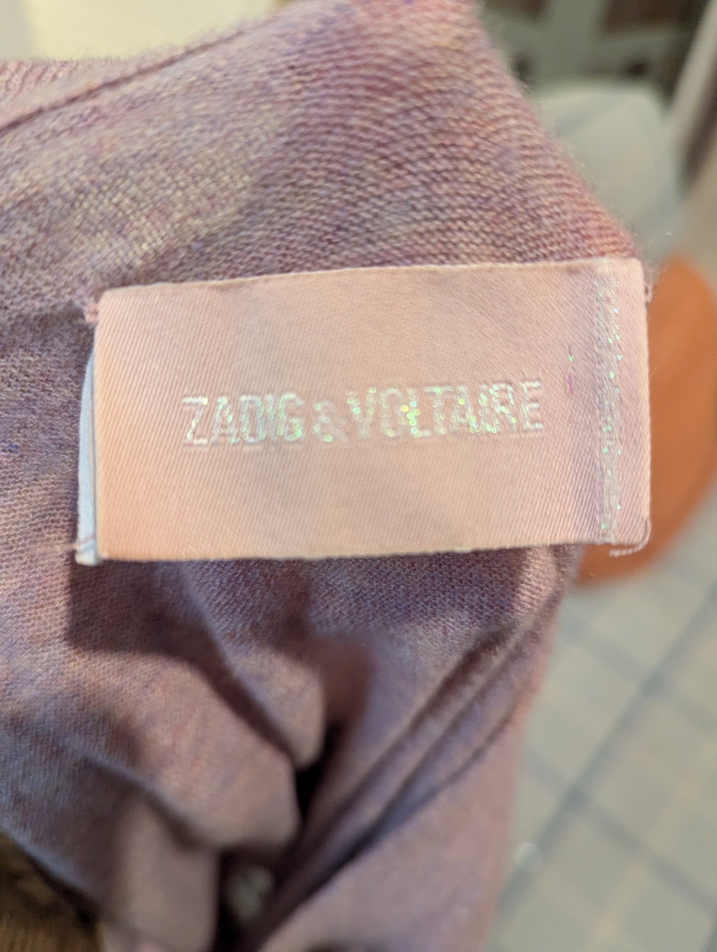 Zadig & Voltaire Lilac Cashmere Sweater S