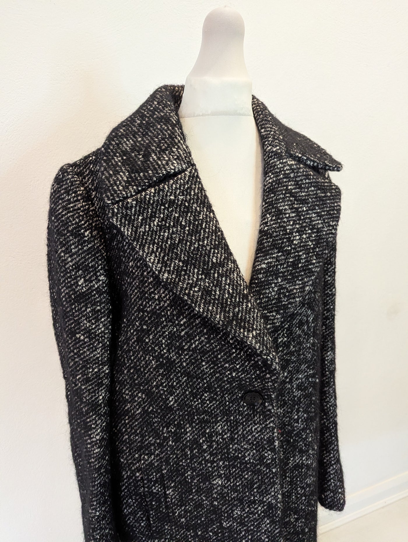 Jaeger Black Wool Mix 10