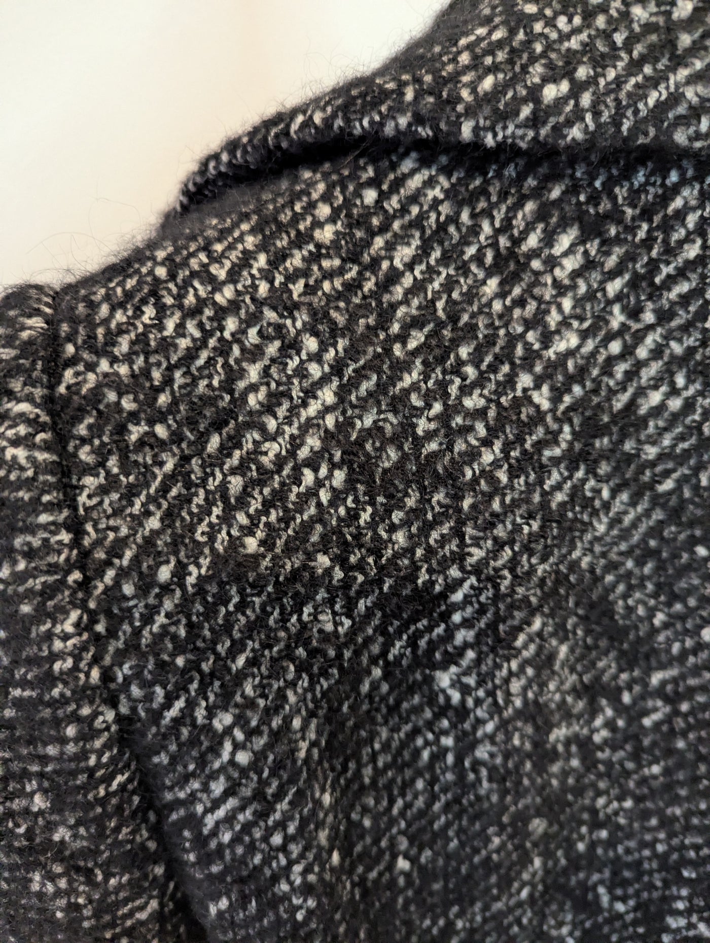 Jaeger Black Wool Mix 10