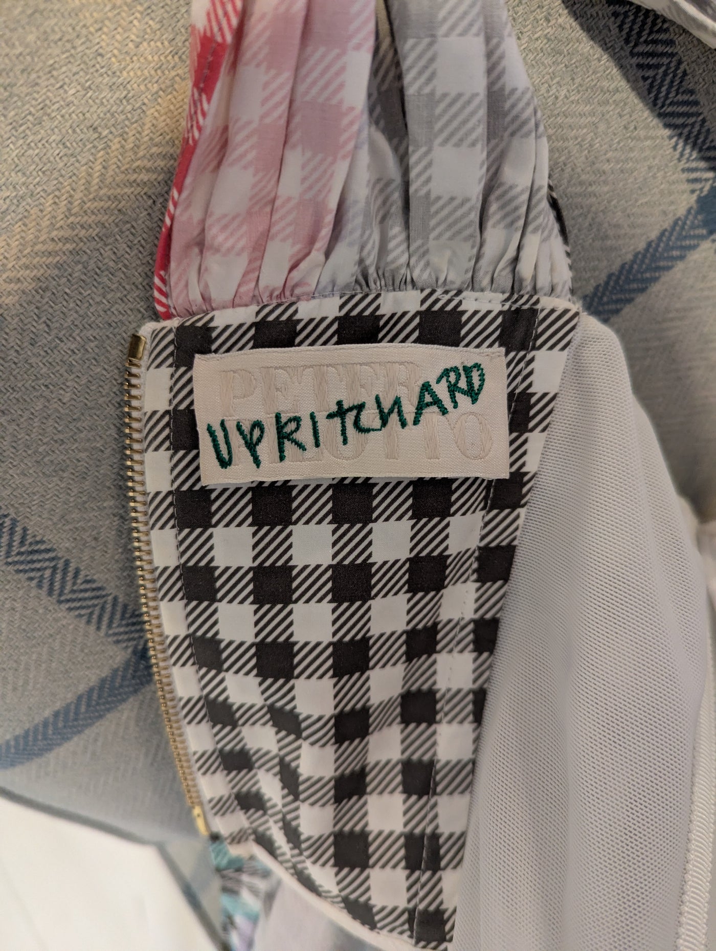 Peter x Upritchard Gingham Top 12