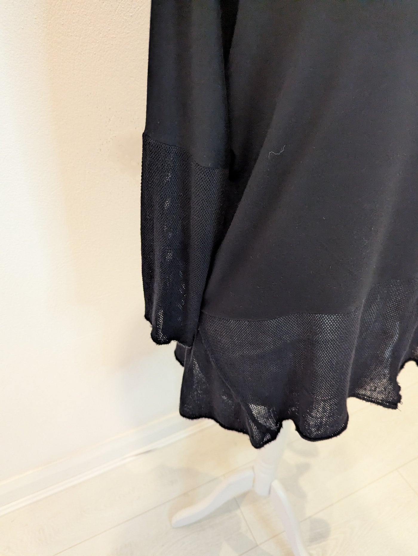 Ozai N Ku Black Mesh Trim Jumper S