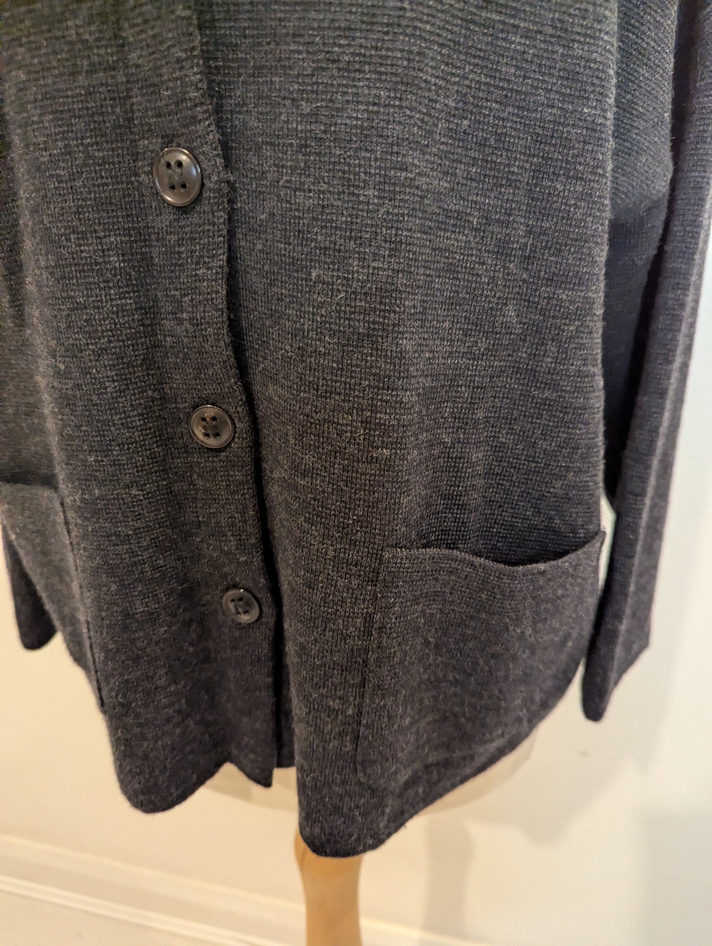 Sibin Linnebjerg Grey Cardigan Small