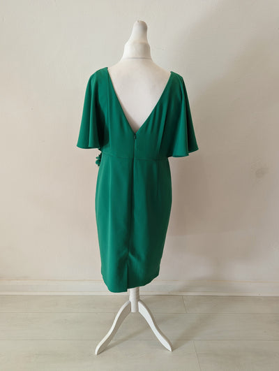 Cabotine Green Dress & Fascinator 44