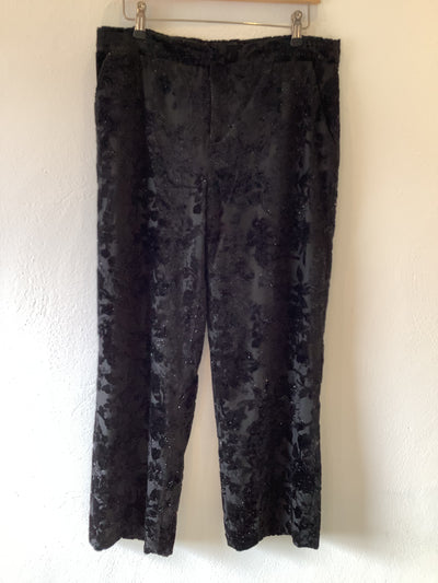 Zara Black Valour/Sparkle Suit L