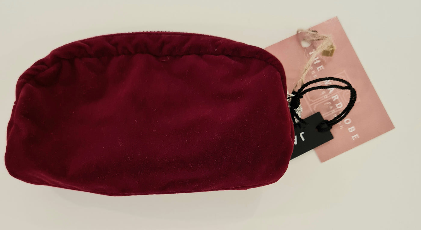 JAEGER Red Velvet purse