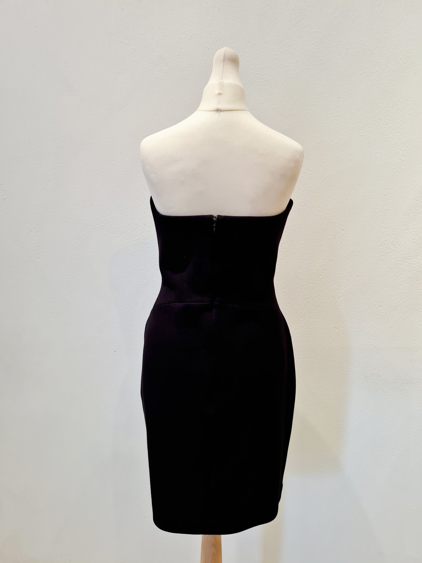 Reiss Black Strapless Jersey Dress NEW RRP £150 14