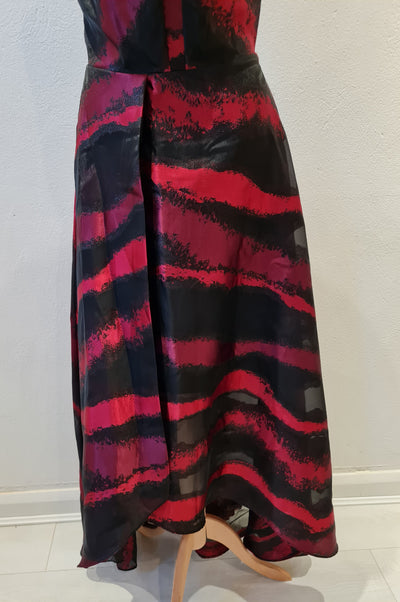 Coast Red/Black Dress Size 6