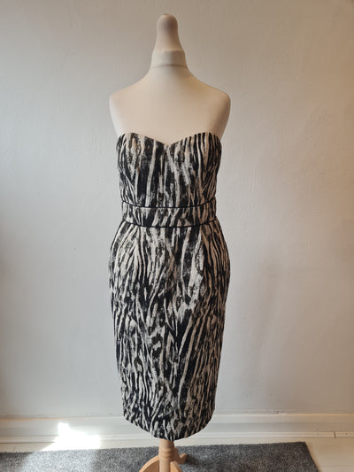 Badgley Mischka Animal Dress M