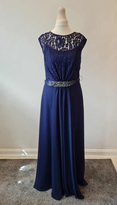 Navy Evening Dress 10