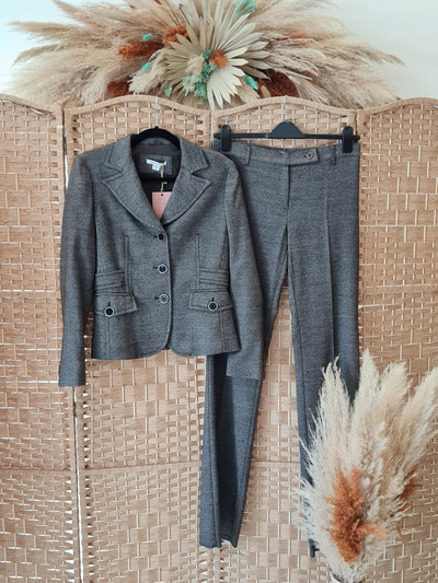 Marella Grey Trouser Suit 10