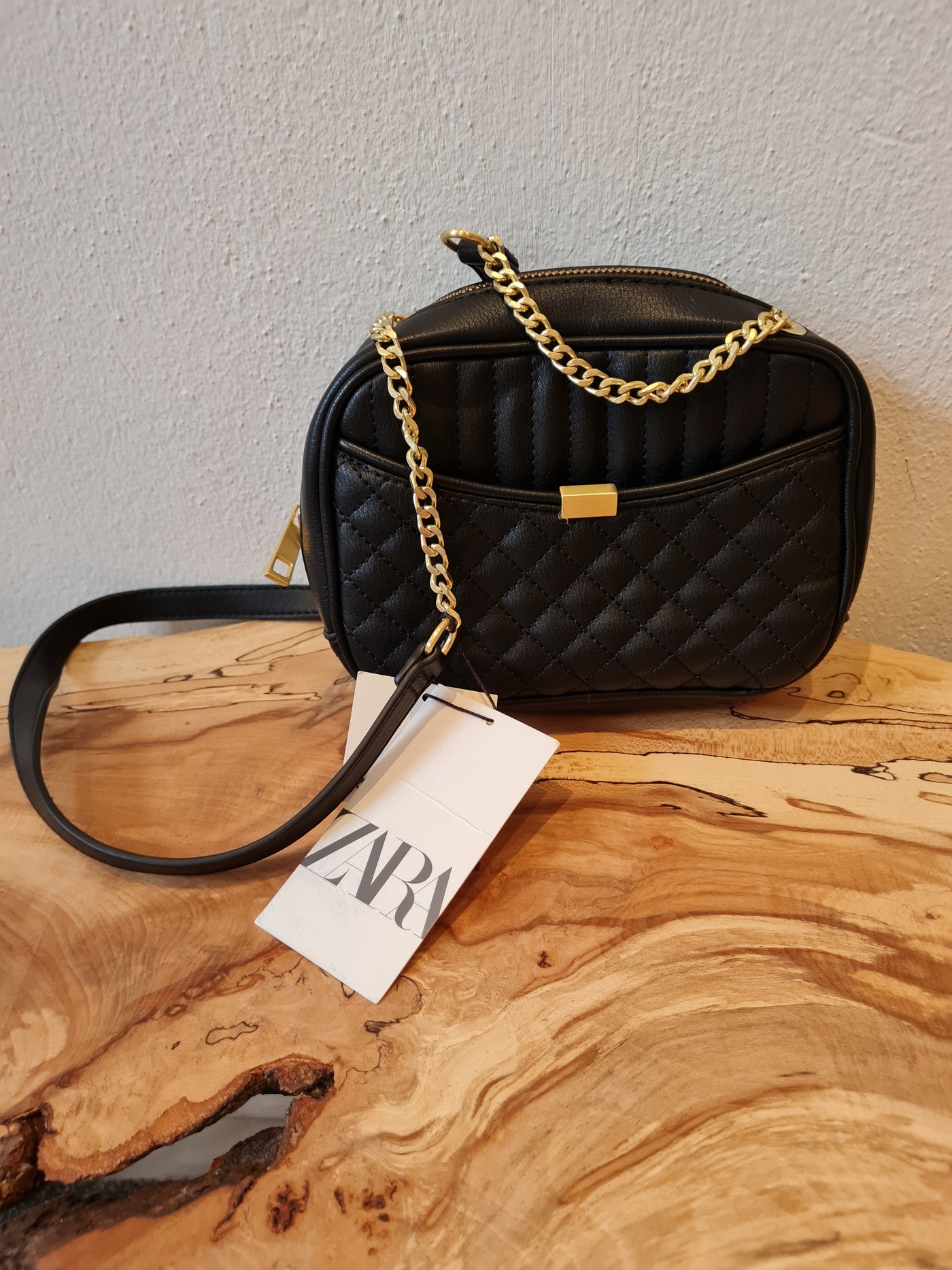 Zara Black cross body £19.95 New