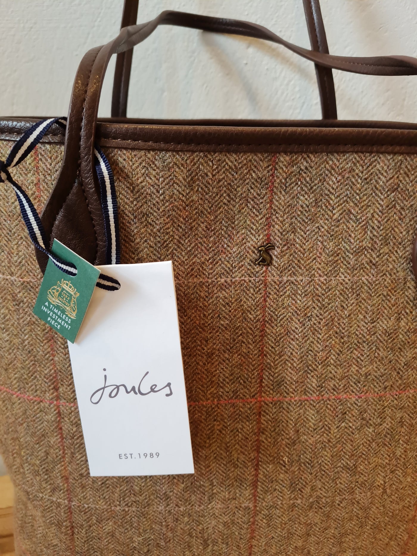 Joules Tweed Shopper New RRP £70