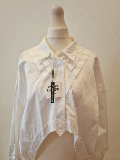 Opening Ceremony White asymetric shirt (New)