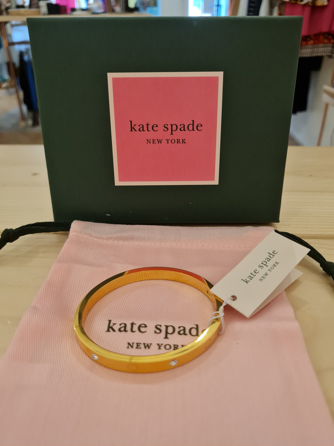 Kate Spade Gold Bangle New RRP £75