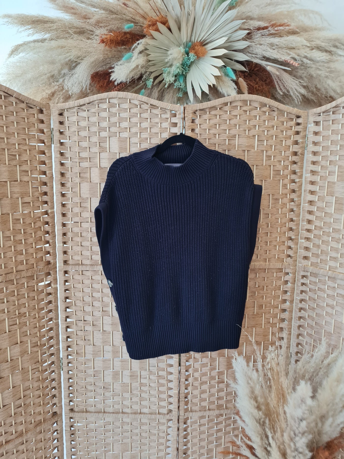 Mint Velvet Navy Sweater vest S