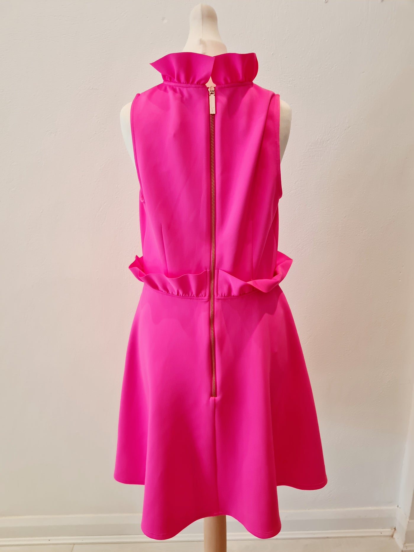 Ted Baker neon pink dress 3 New RRP £139