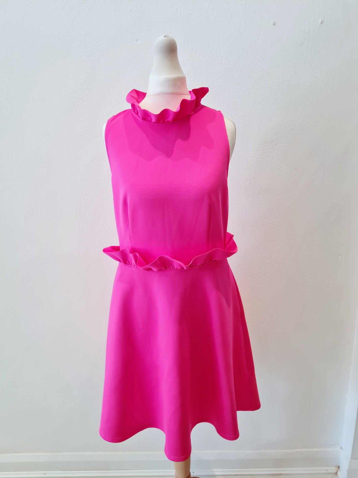 Ted Baker neon pink dress 3 New RRP £139
