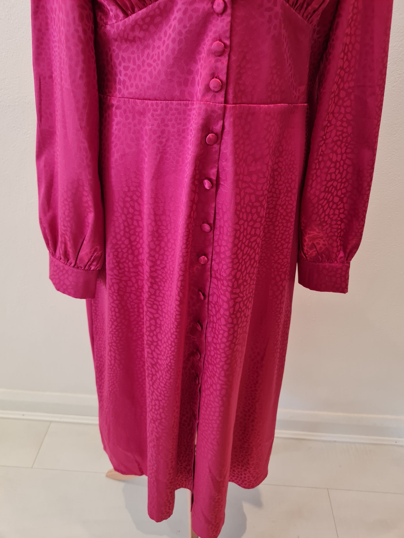 Nobody's Child Pink Midi Dress Size 12 (New)