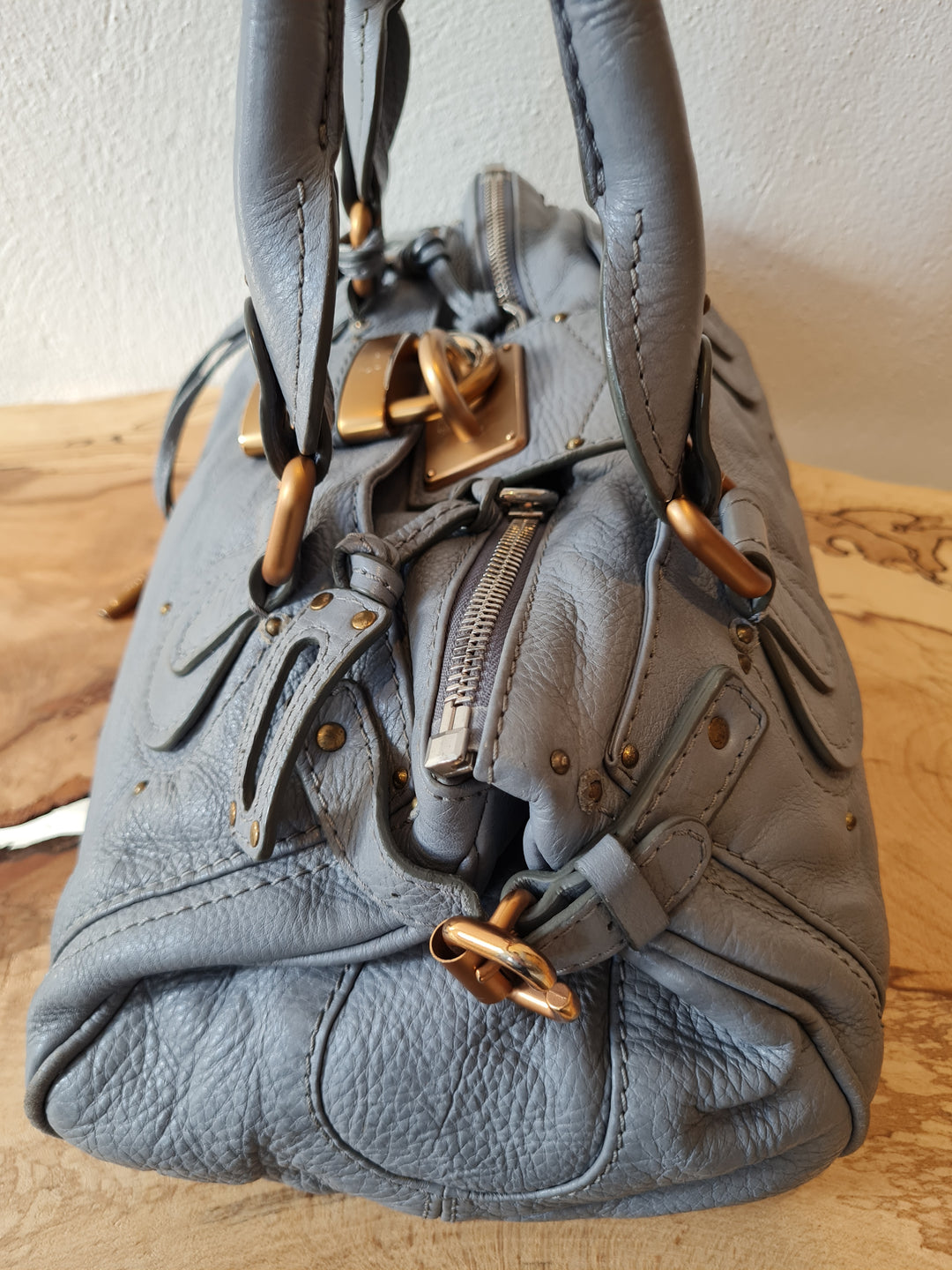 Chloe large paddington blue – The Wardrobe
