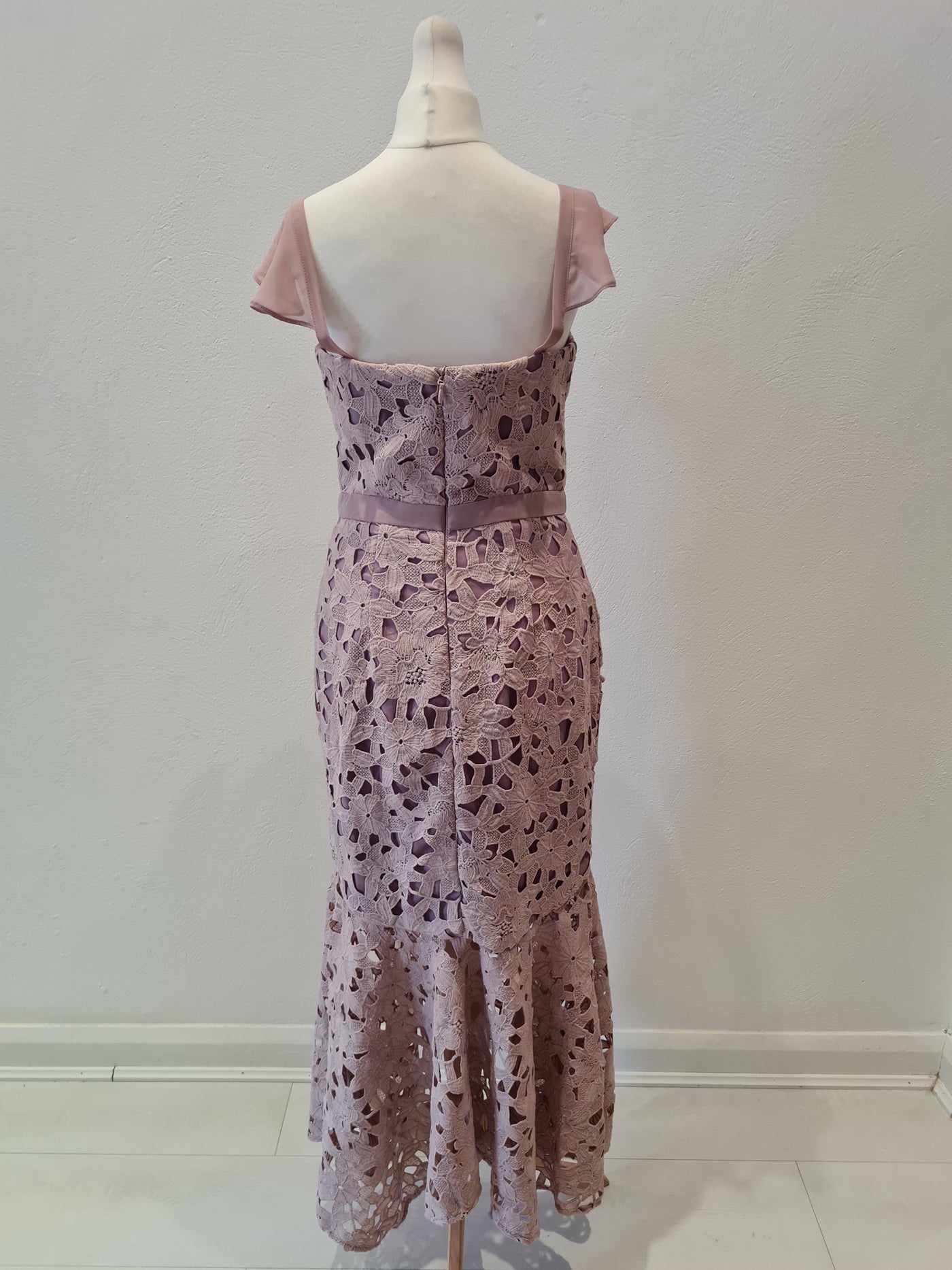 Chi Chi London Mauve Dress 8