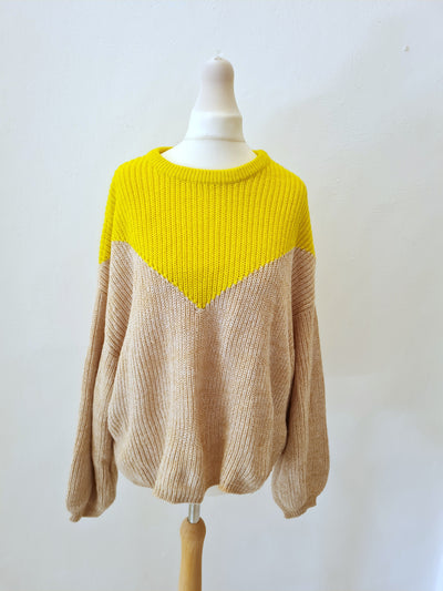 ONLY Yellow/beige jumper M