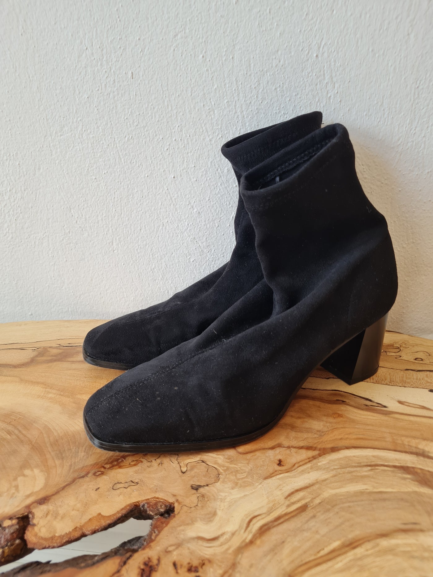 H&m Ladies Ankle Sock Boots H&M Black Sock Boots - Main Image