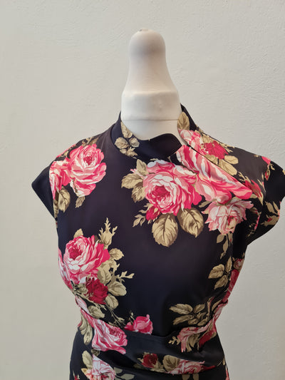Karen Millen high neck floral dress 12