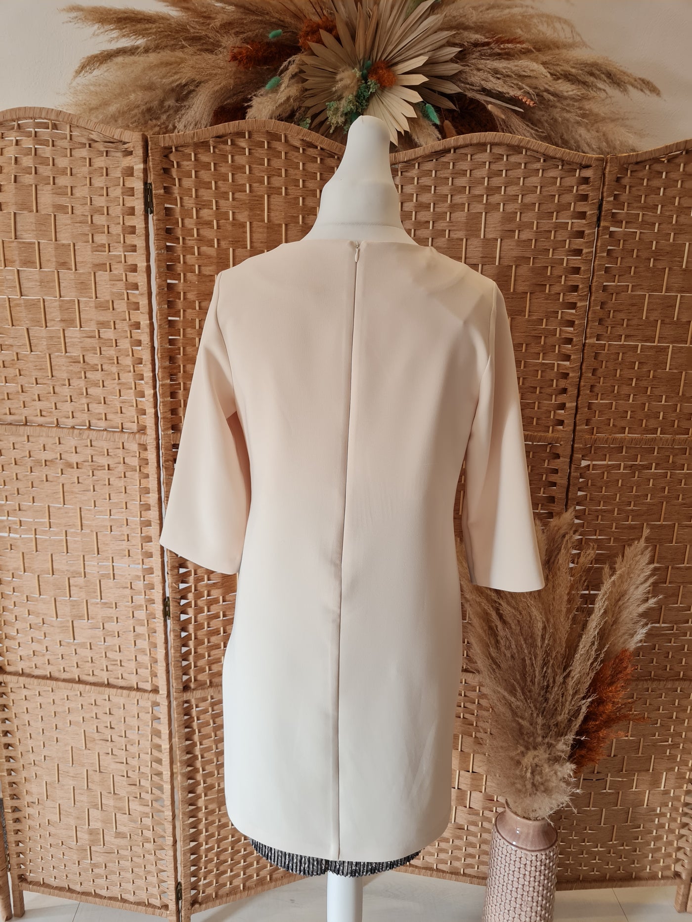 Camelot cream overlay dress 14