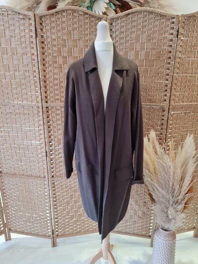 Millenium Khaki long Cardigan M