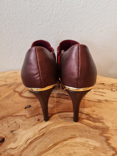 Kate Appleby Maroon Shoe Boots Size 7