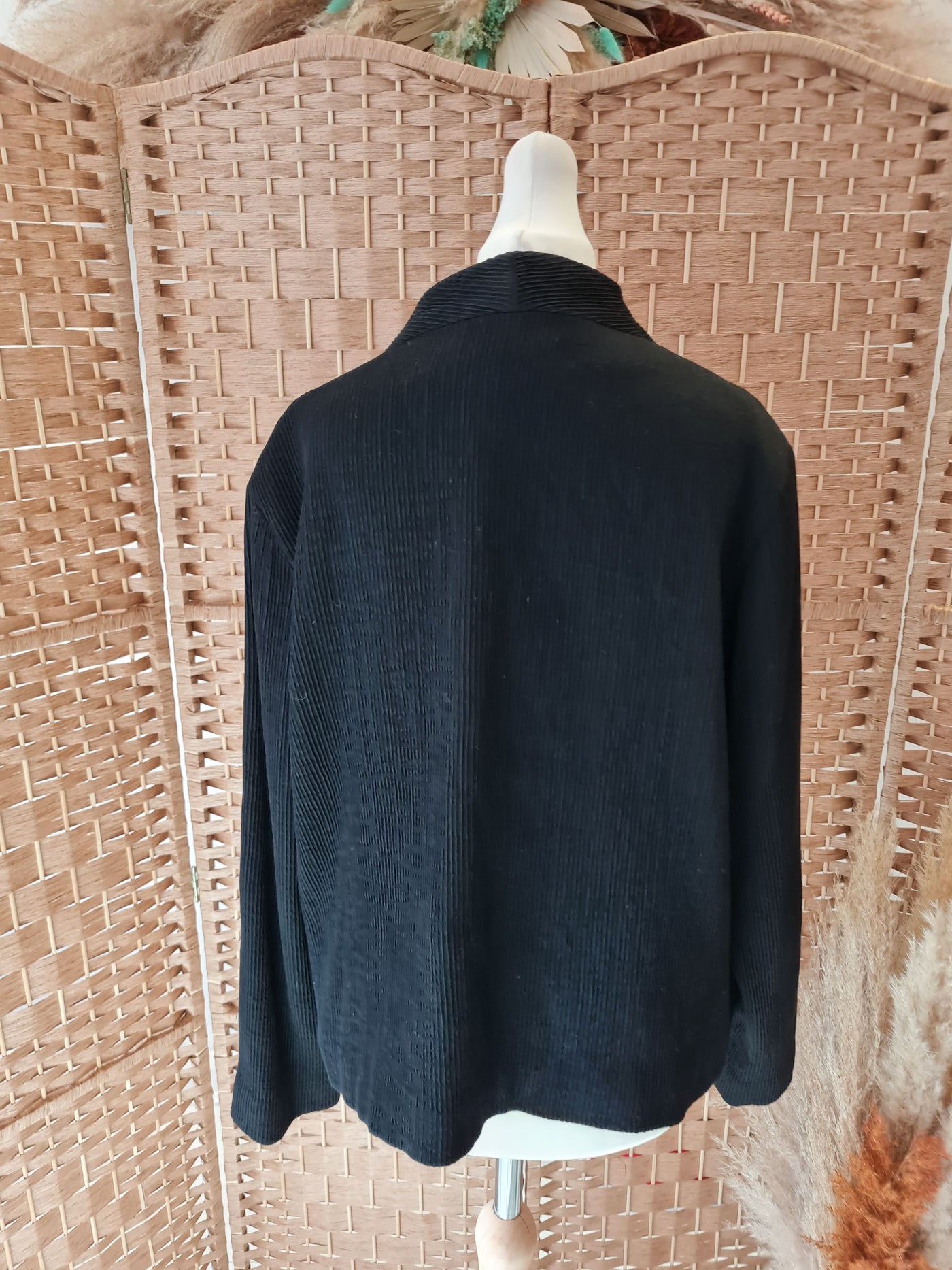 Annette Gortz Black Bomber Jacket Size 12