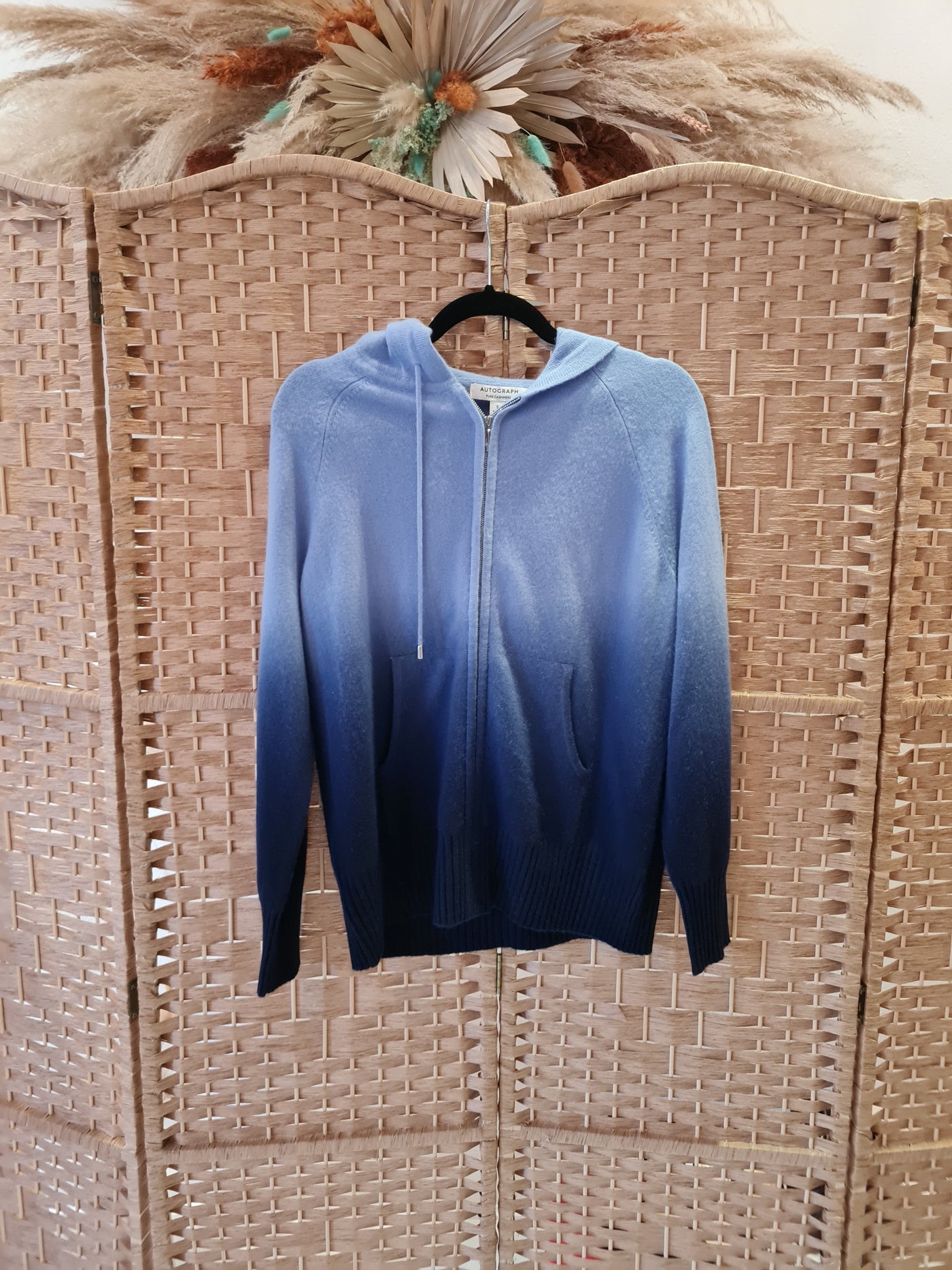 Autograph Blue Cashmere Hoodie s