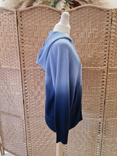 Autograph Blue Cashmere Hoodie s