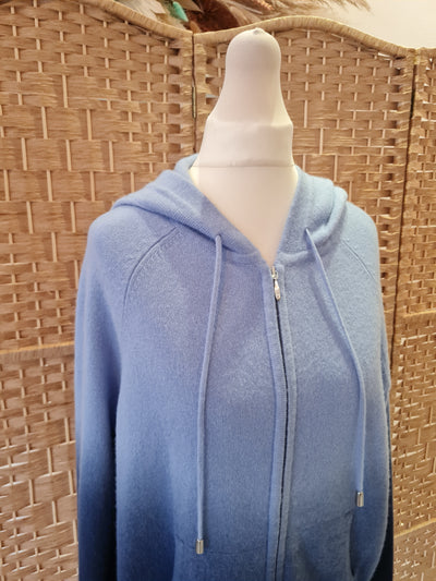 Autograph Blue Cashmere Hoodie s