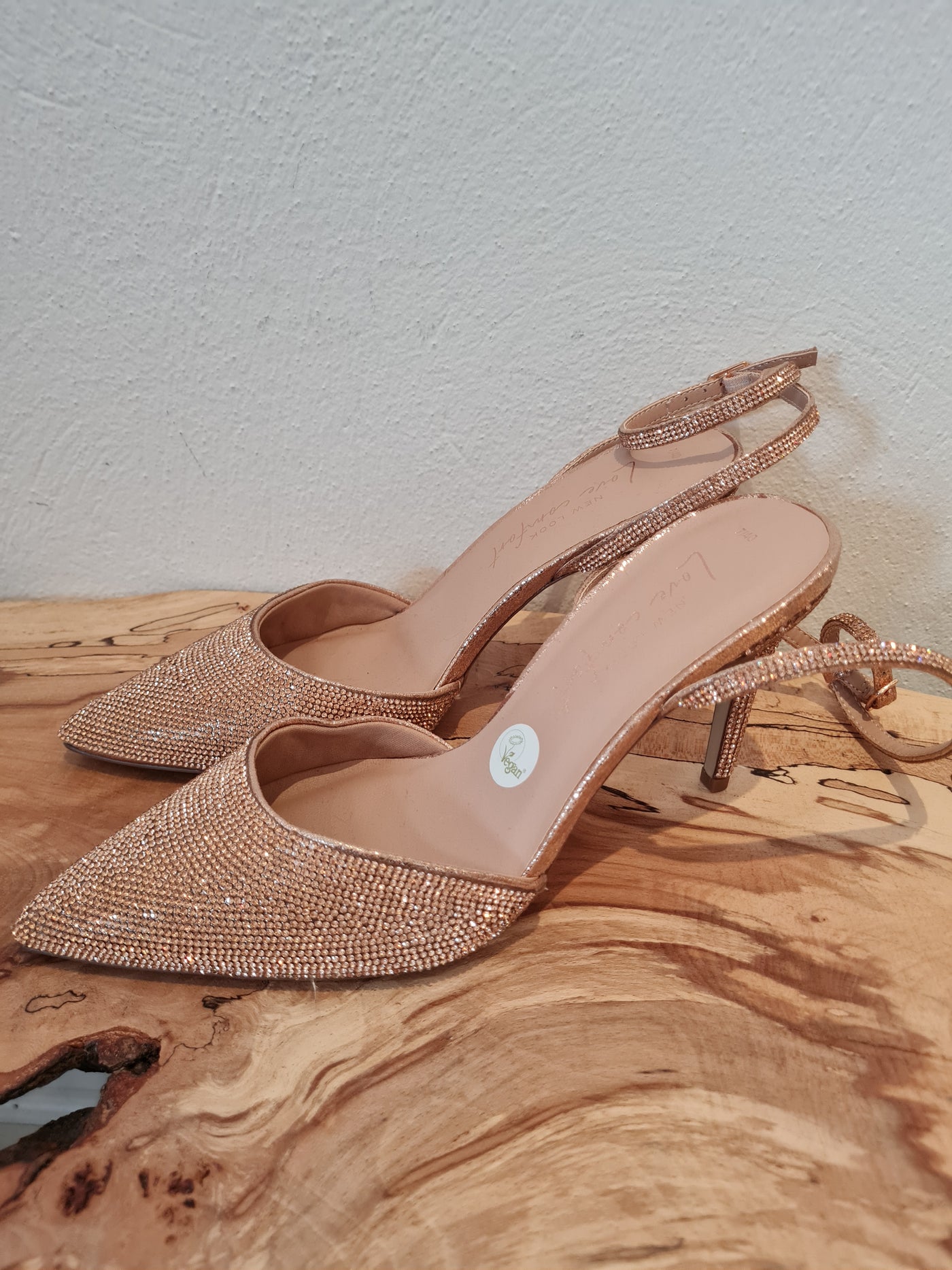 New look Rose Gold shoes New RRP – The Wardrobe - Main Image