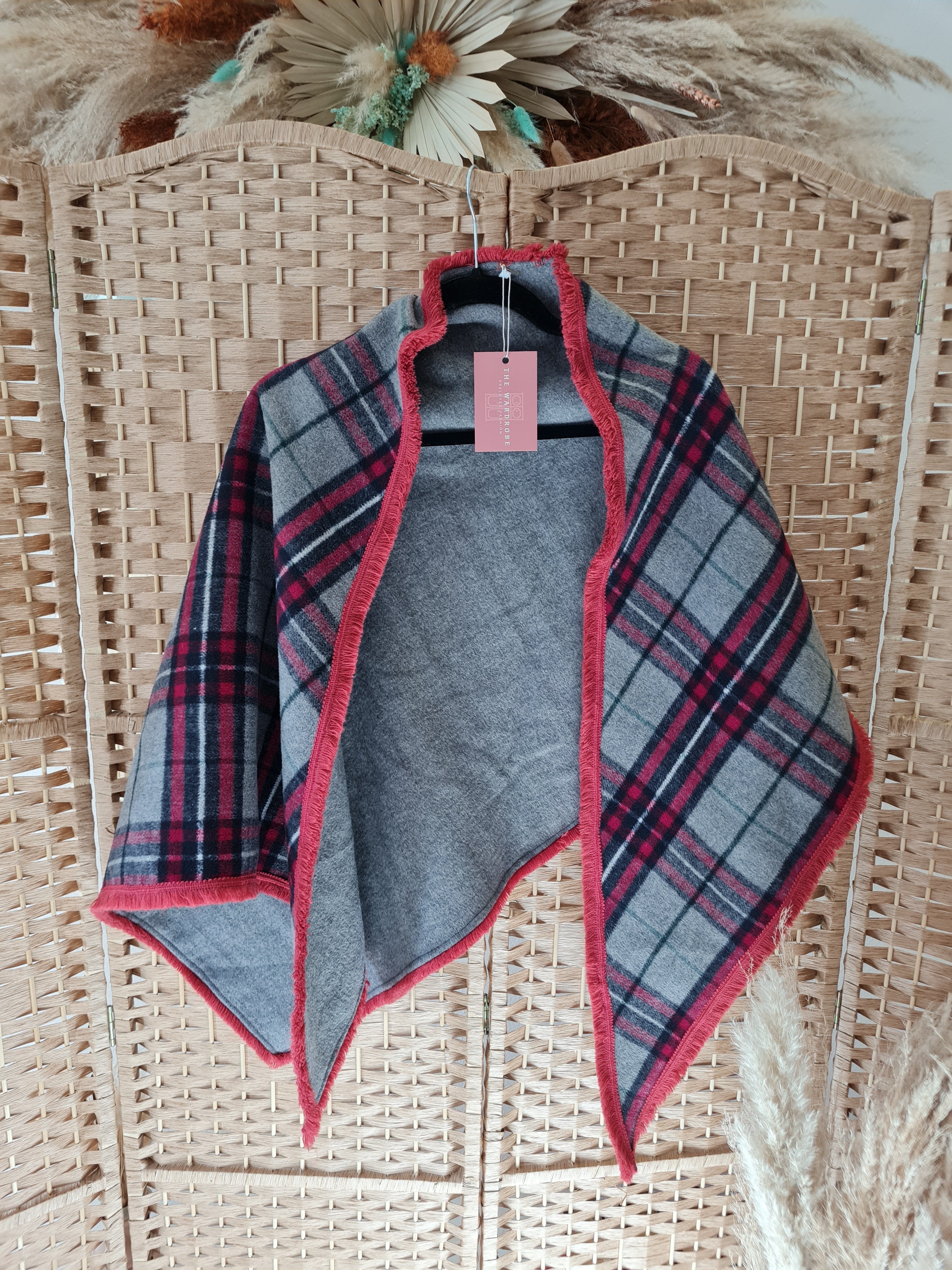 Checkpoint Wraped Pom Amsterdam check wrap – The Wardrobe