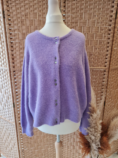 Part Two purple cardigan S NEW RRP £109.95