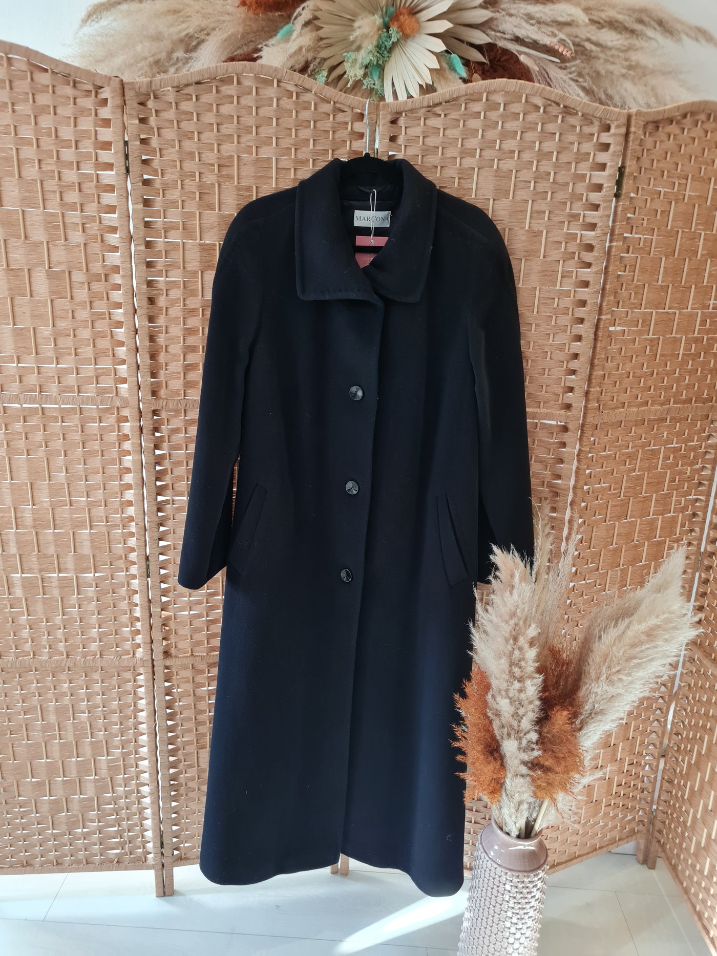 Marcona long black coat 18